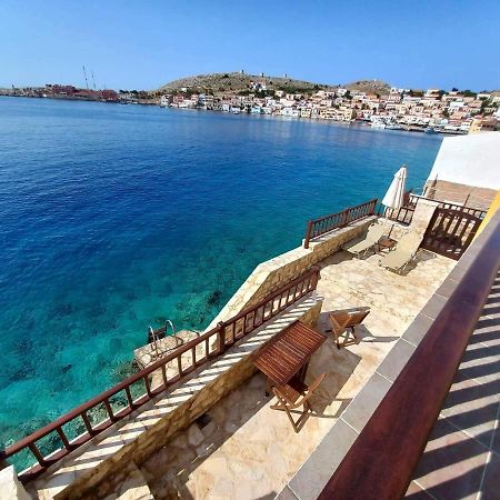 Villa Amalia Chalki Town Exteriör bild