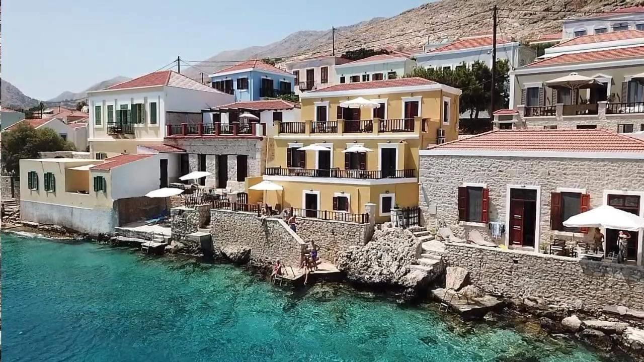 Villa Amalia Chalki Town Exteriör bild