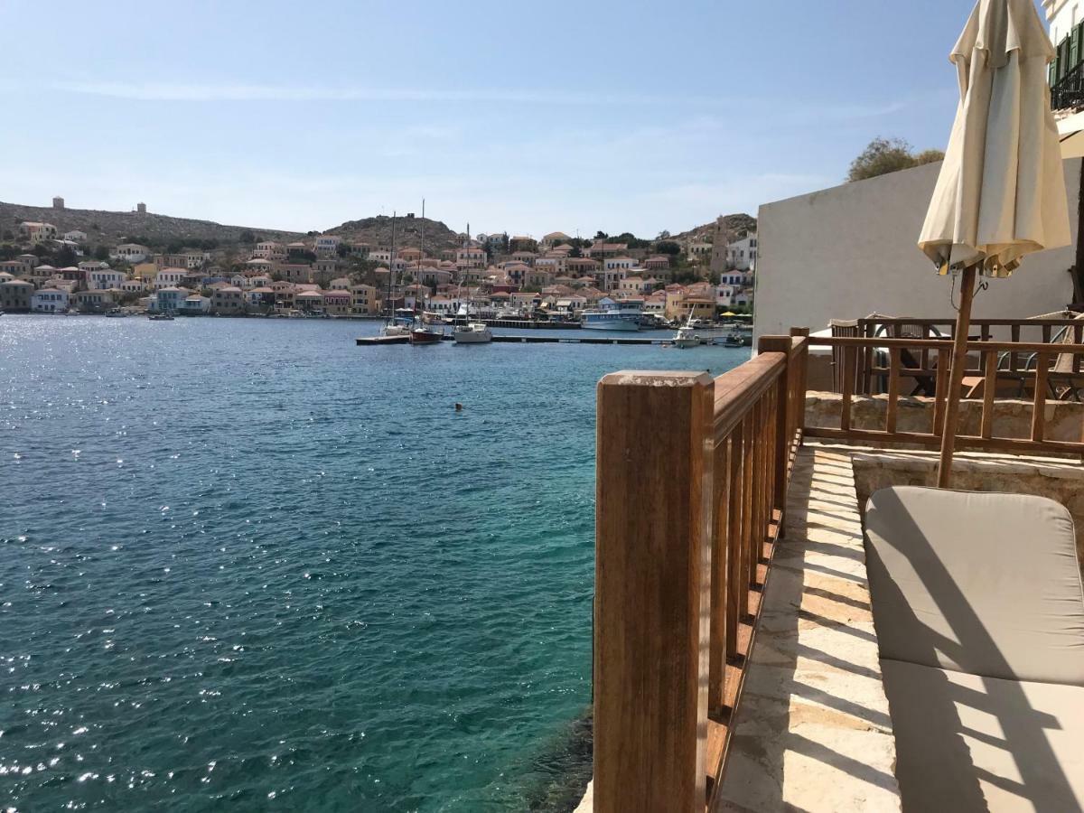 Villa Amalia Chalki Town Exteriör bild